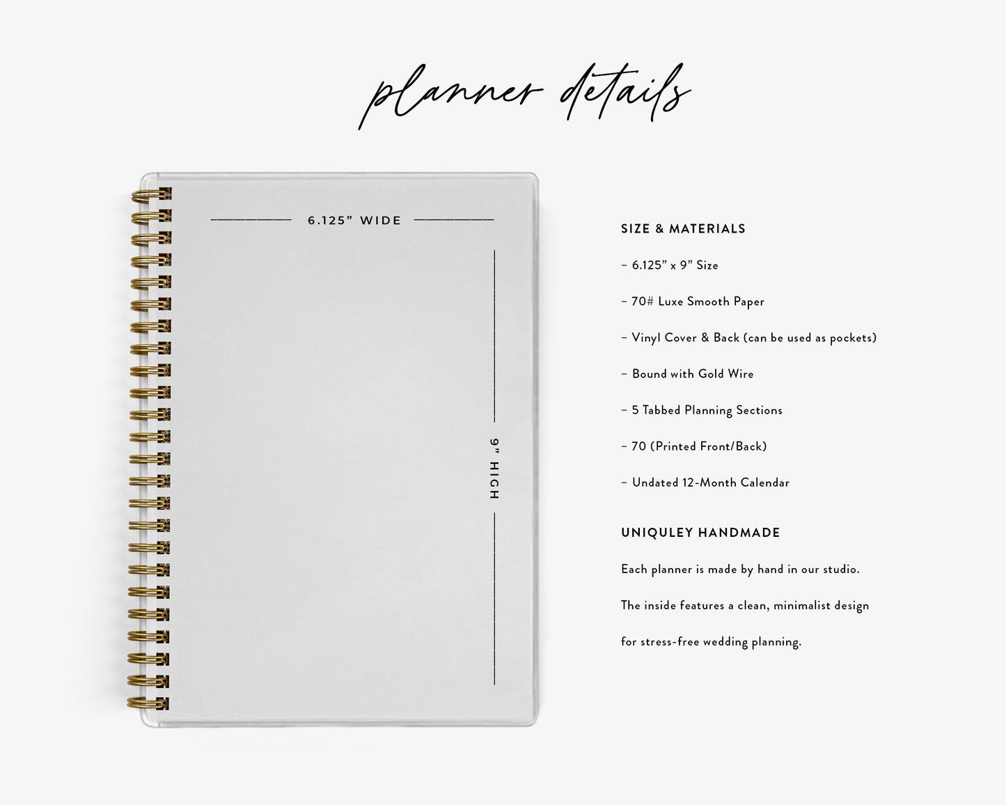 Mother of the Bride Planner - Neutral Leaves