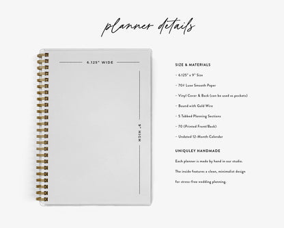 Mother of the Bride Planner - Pink Peony