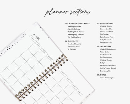Spotted Dot Maid of Honor Planner