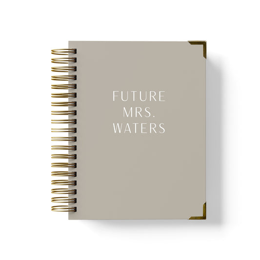 Our luxury wedding planner books are the best a bride can buy, featured in a future mrs design