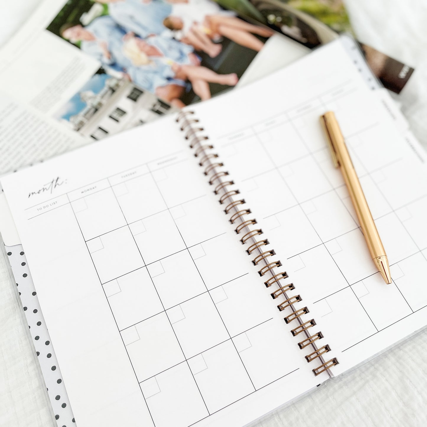 Spotted Dot Maid of Honor Planner