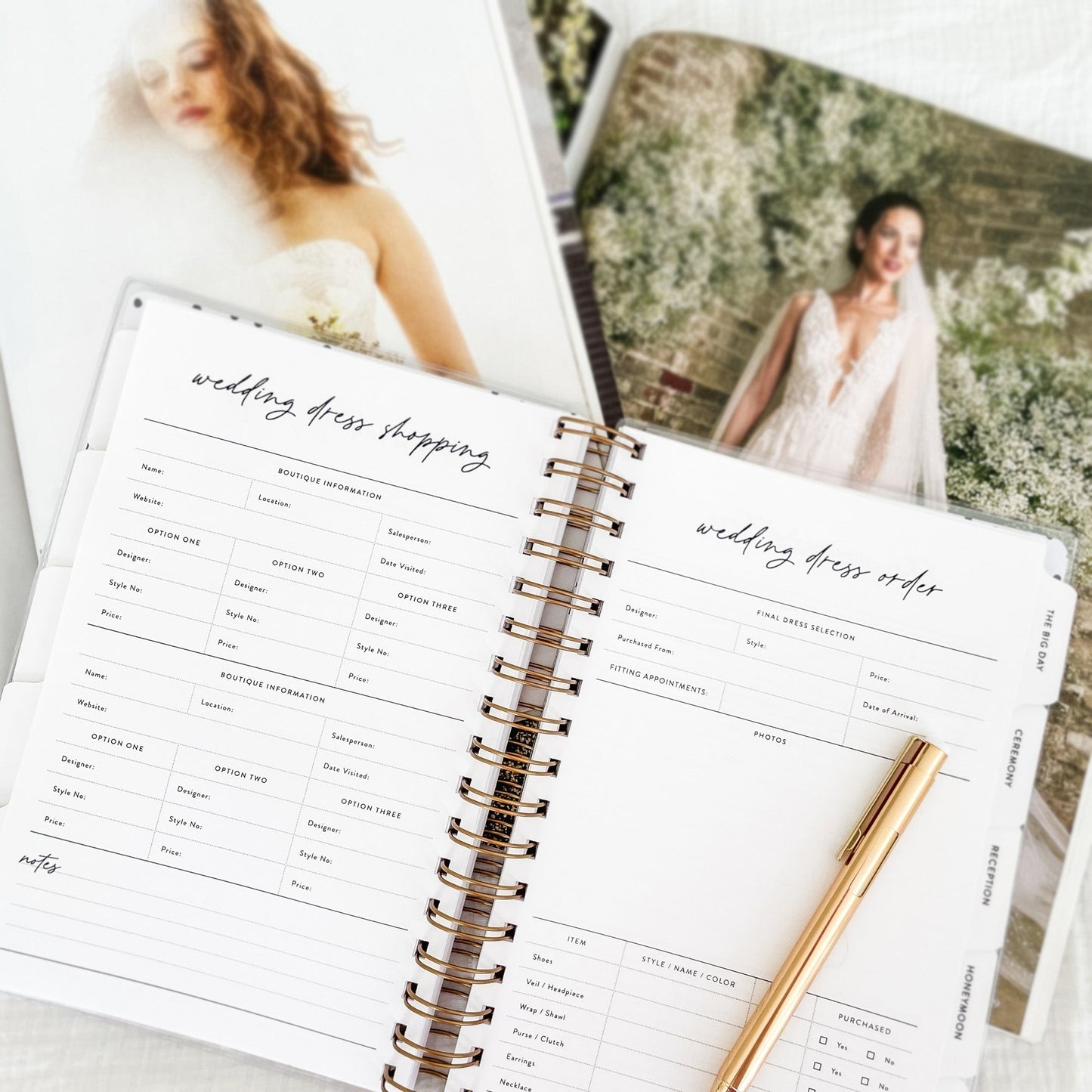 Spotted Dot Wedding Planner Book