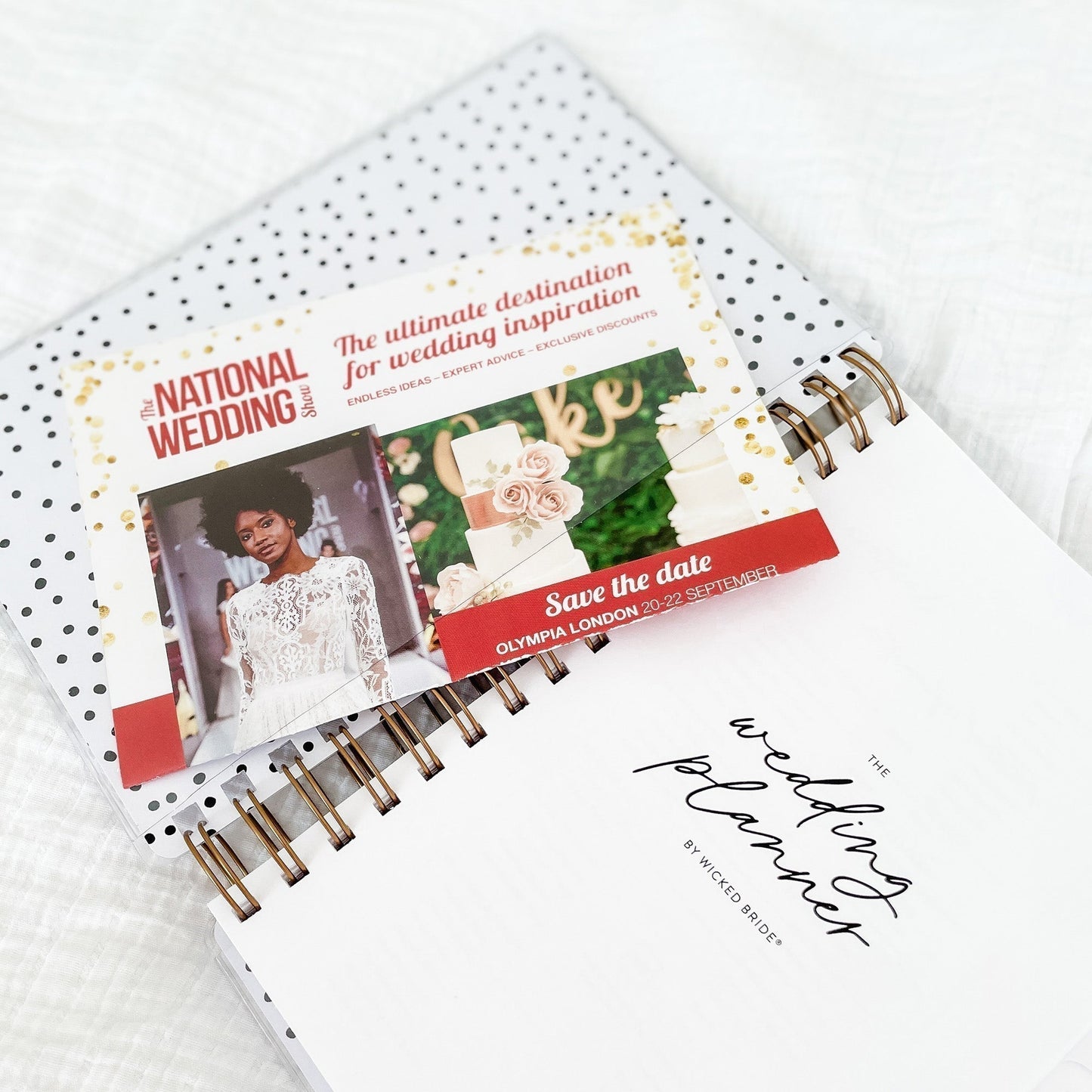 Watercolor Floral Wedding Planner Book